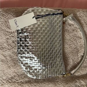 COPY - Clare V Silver Woven Women's Bag